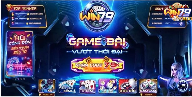 Win79 nổi tiếng với số lượng trò chơi lớn